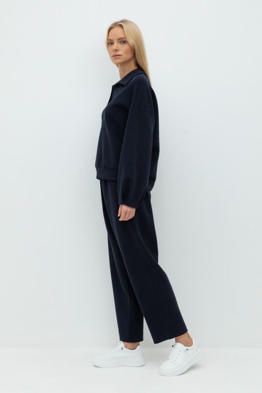 ЕВТ 4122/индиго брюки жен