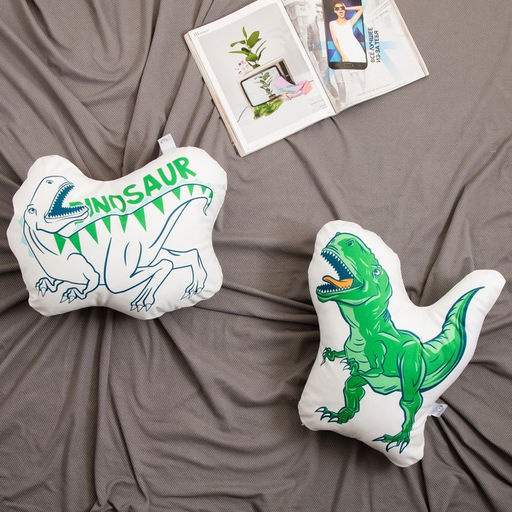 Подушка декоративная Этель «Динозавр», 44×44 см, велюр