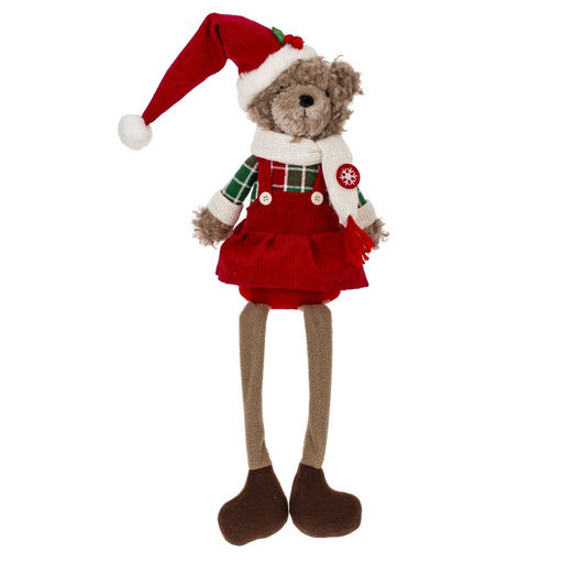 Игрушка набивная "Медвежонок", L18 W11 H54/29 см, 2в.