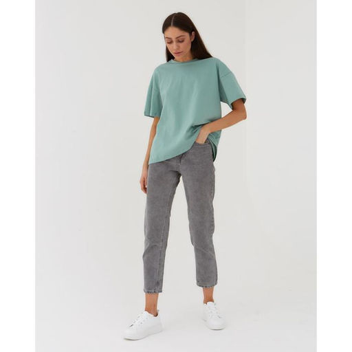 Футболка женская MIST basic, S-M, зелёный