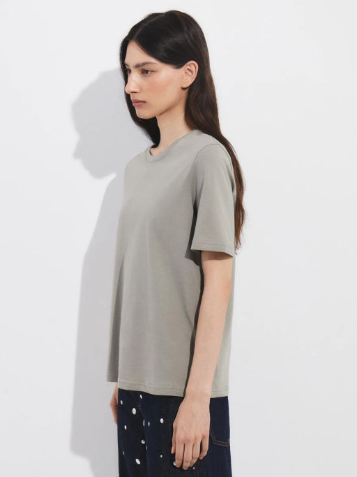 Футболка прямого кроя из хлопка REGULAR0826-150 / Zarina  фото 4
