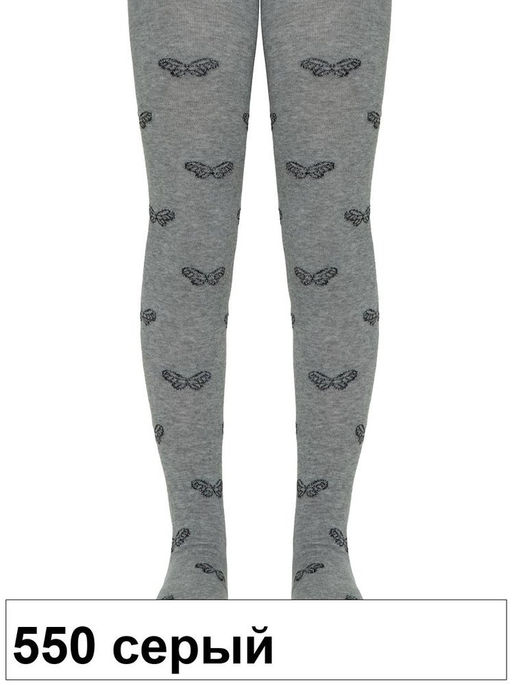 Колготки дет. TIP-TOP 19С-36СП, р. 150-152 (16) - 550 серый - Conte elegant фото 2