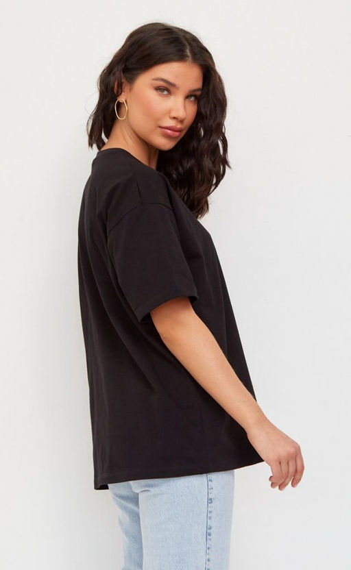 Футболка жен. F-03-06 black - Fine joyce фото 4