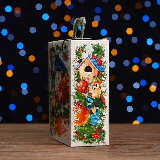 Цена за 5 шт. Коробка подарочная Белки и стрелки, 15,5 х 7 х 18,5 см - Simaland фото 4