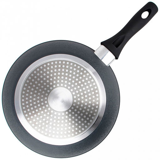 Сковорода с антипригарным покрытием д26см Maestro h7см, s2мм, дно д18,8см, s3,3мм, глубокая, кованный алюминий, бакелитовая ручка, TalleR (Китай) Подходит для всех видов плит, включая индукционную. - Домашняя мода фото 3