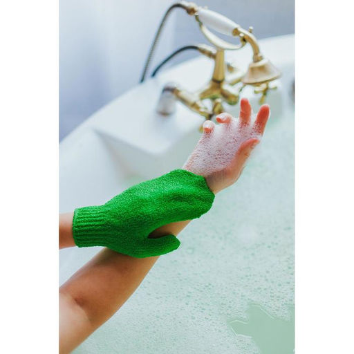 Цена за 2 шт. Мочалка - варежка массажная Доляна, 1812 см, МИКС фото 10