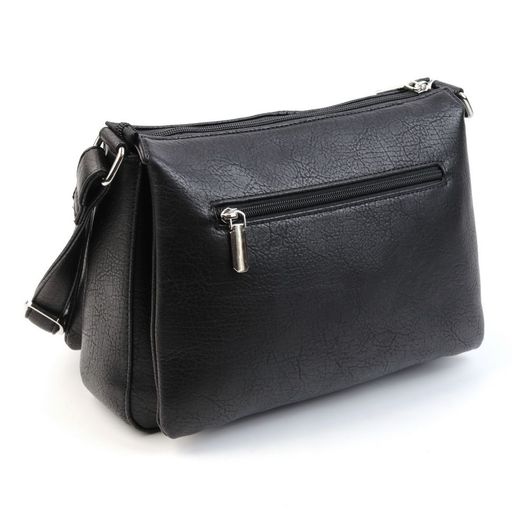 Женская сумка через плечо с пятью отделениями 95193 Блек 2128-01 - Cidirro фото 3