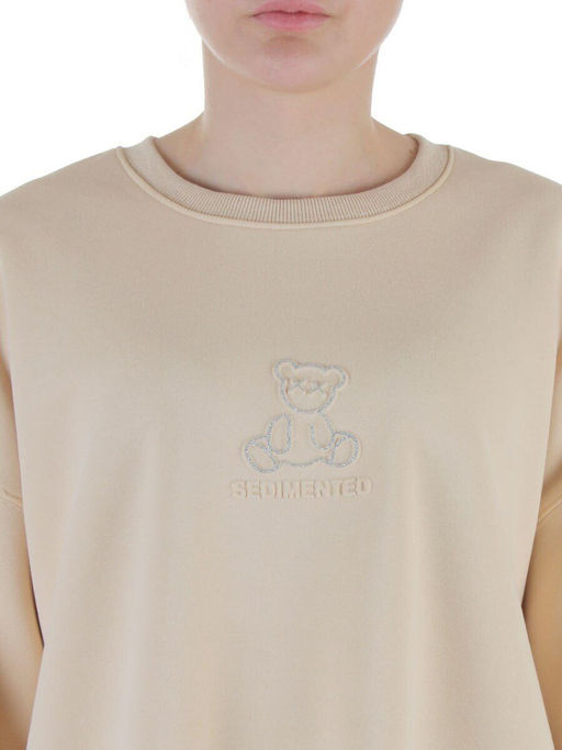 5012-1 BEIGE Свитшот женский (100% хлопок)