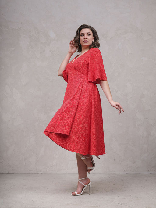 Платье Avanti 1618 серый/черный - Mira fashion фото 234