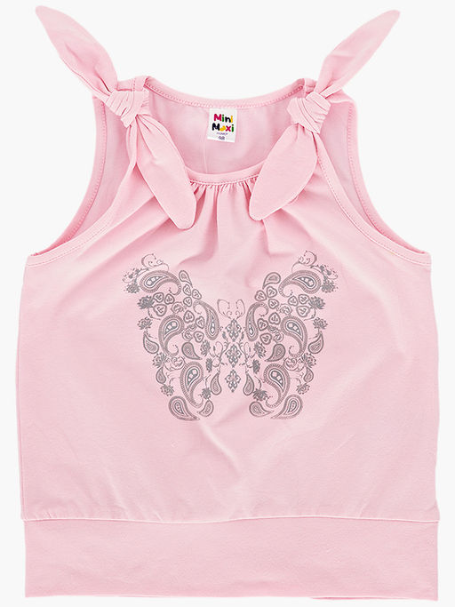 Футболка-топ UD 0359 голубой/белый кант - Mini maxi фото 25