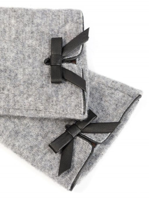 Перчатки жен Labbra LB-PH-48 grey/black  фото 4