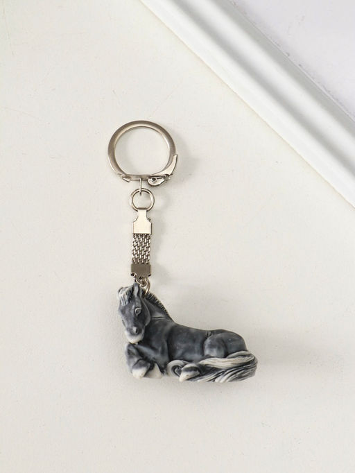 Брелок для ключей на кольце Лошадь, 3.5 см