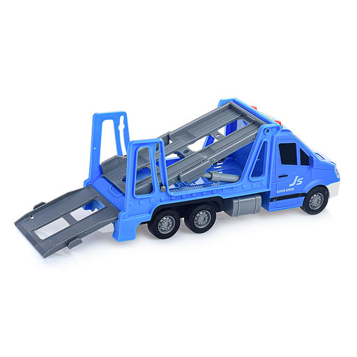 Машина "Дорожная служба" 1:16 (свет, звук) в коробке (цвет синий)