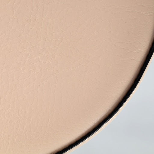 Стул барный «Клик Мебель. Бари премиум», искусственная кожа, цвет серебристый металлик/молочный