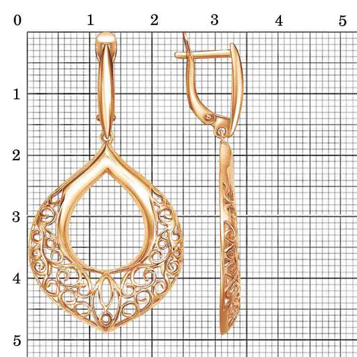 СЕРЬГИ 33015165 - Красная пресня фото 2