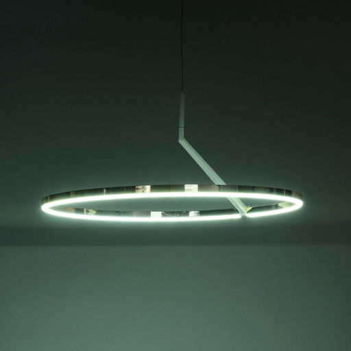 Светильник с ПДУ «Холли» LED 48 Вт 3000-6000К бело-золотой 60×60×22 см