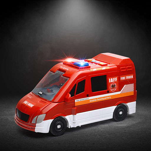 Машина-Трек "Пожарная" в коробке