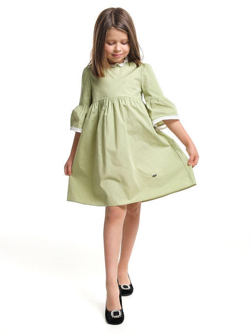 Платье для девочки UD 8070 бежевый - Mini maxi фото 11