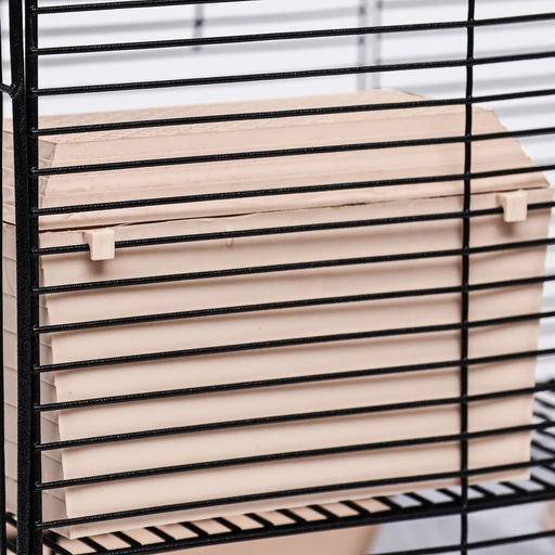 Клетка для грызунов Пижон №10, 2 этажа, разборная, 42 х 30 х 37см (+домик,колесо,миска), бежевая - Simaland фото 8