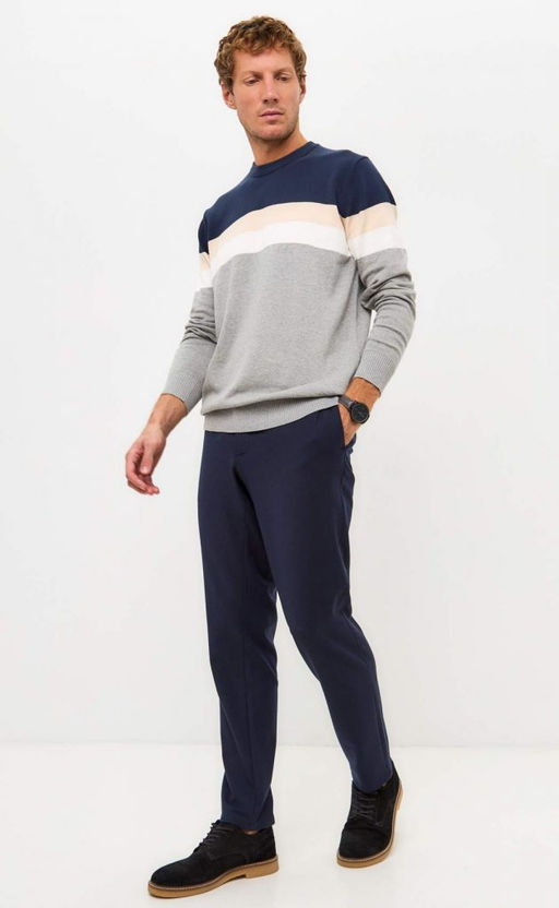 Джемпер F421-1551 grey melange - Fine joyce фото 5