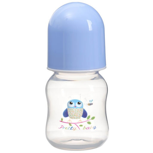 Бутылочка для кормления, 60 мл, +3 мес., цвет лиловый - Крошка я фото 2