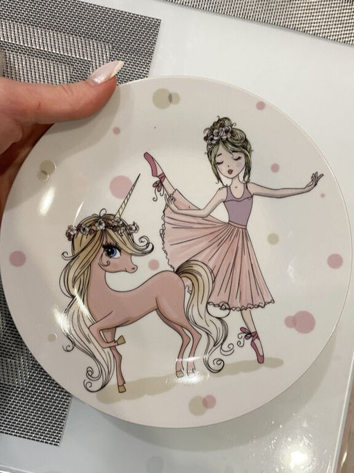 Тарелка керамика, Балерина, 18 см, Daniks (457971) /DANIKS/  фото 7