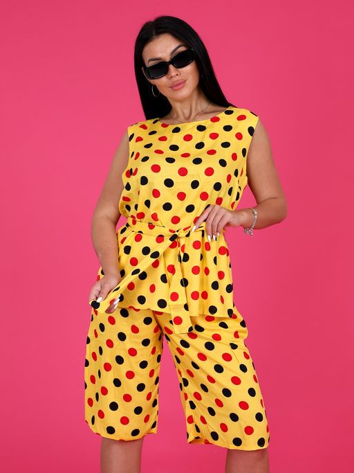 ЖК-449 ЖЕНСКИЙ КОСТЮМ (Желтый) - А-дина фото 4