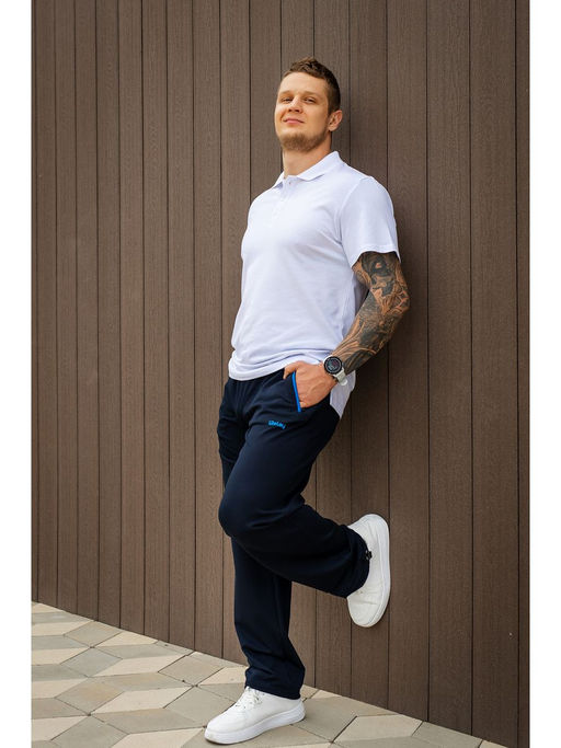 Спортивные брюки Футер 2-х нитка хлопок с лайкрой