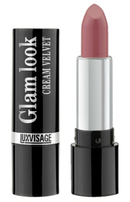 ЛВ Губная помада GLAM LOOK cream velvet № 329 (розово-коричневый)