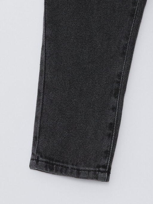 Paperbag Fit Beli Lastikli K?z Bebek Jean Pantolon - Waikiki фото 3