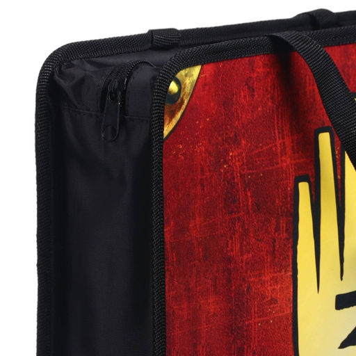 Папка пластиковая с ручками А4, на молнии, 75×330×260 мм, Гравити Фолз