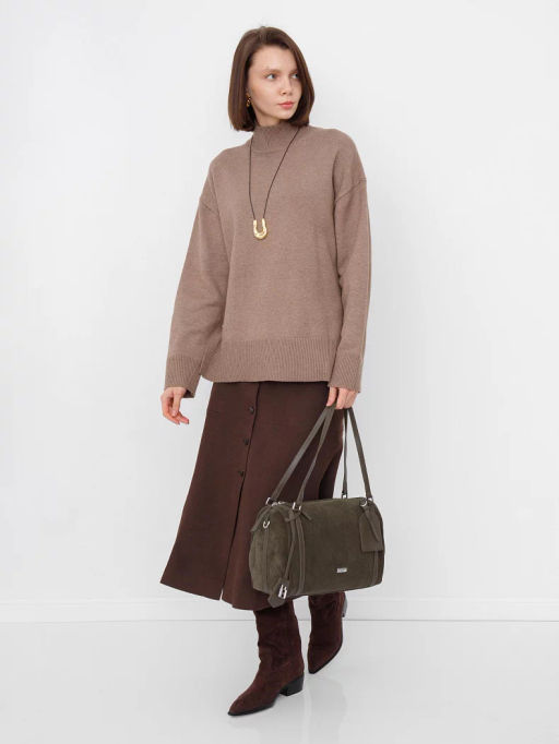 Сумка 8023-1S d.khaki Velina Fabbiano-Safenta