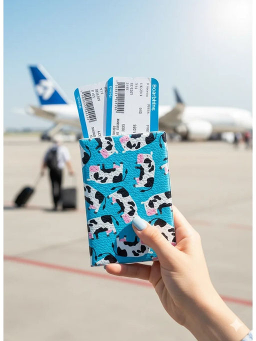 Обложка для паспорта с принтом из эко кожи - Sergio valentini фото 2