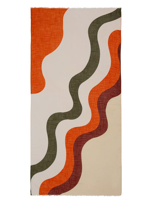 Палантин жен. мод+хл+лен 90х180 LG17-465-27