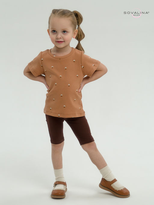 Костюм Актив белые кораблики-какао - Sovalina фото 3