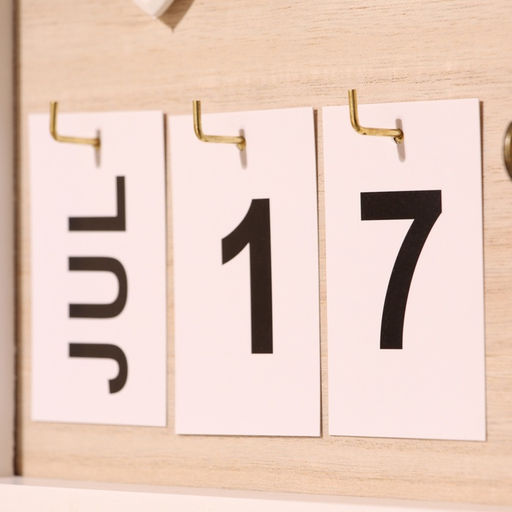 Сувенир вечный календарь HOME, 2.53020 см, дерево, белый - Simaland фото 4