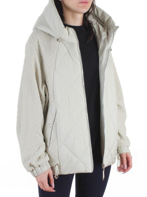 18518 OLIVE Куртка демисезонная женская