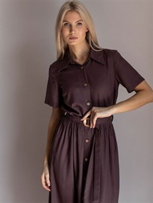 Платье лен 57%, вискоза 43%