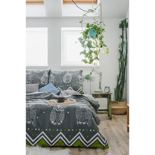 Постельное бельё Этель дуэт Ушастые совы (вид 1) 143 х 215 см - 2 шт., 220 х 240 см, 70 х 70 см - 2 шт  фото 21