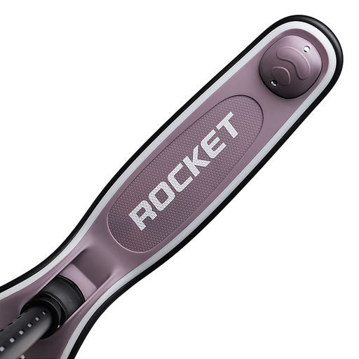 Самокат трёхколёсный ROCKET светящиеся колеса PU, дека, рулевая стойка, цвет мокко
