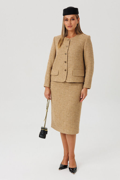 Костюм AmberA 2179 бежевый  фото 4