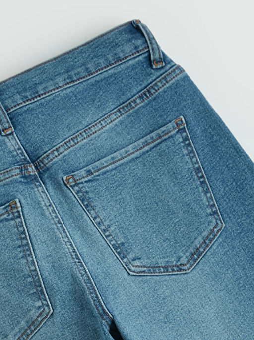 Wideleg Kad?n Jean Pantolon