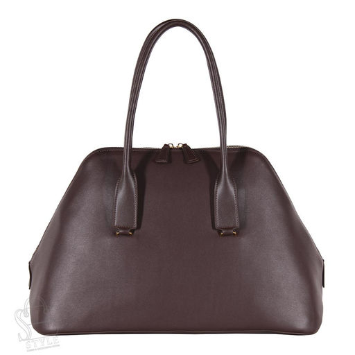 Сумка женская кожаная 7829NN coffee Natale Navetta  фото 4