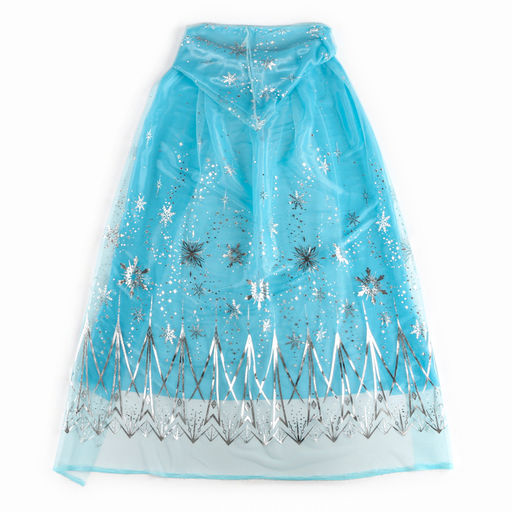 Карнавальный костюм «Снежная принцесса»: плащ, корона, кулон, серьги, палочка