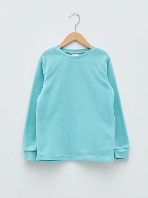 Bisiklet Yaka Basic Uzun Kollu Erkek ?ocuk Ti??rt