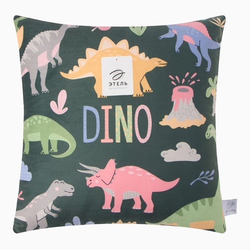 Подушка декоративная Этель Dino 40*40см, велюр  фото 6