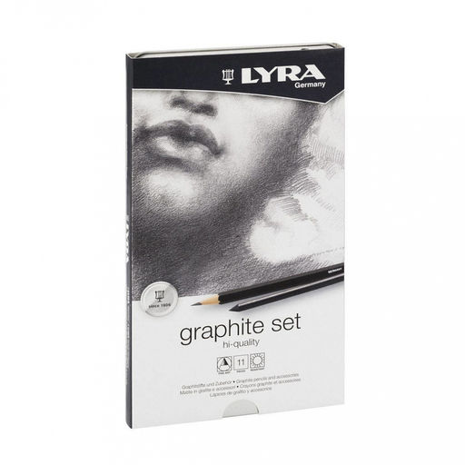 LYRA Набор для графики REMBRANDT GRAPHITE 11 шт. ( в металлической коробочке ) L2051111