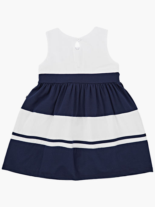 Платье для девочки UD 1578 бел/синий - Mini maxi фото 4