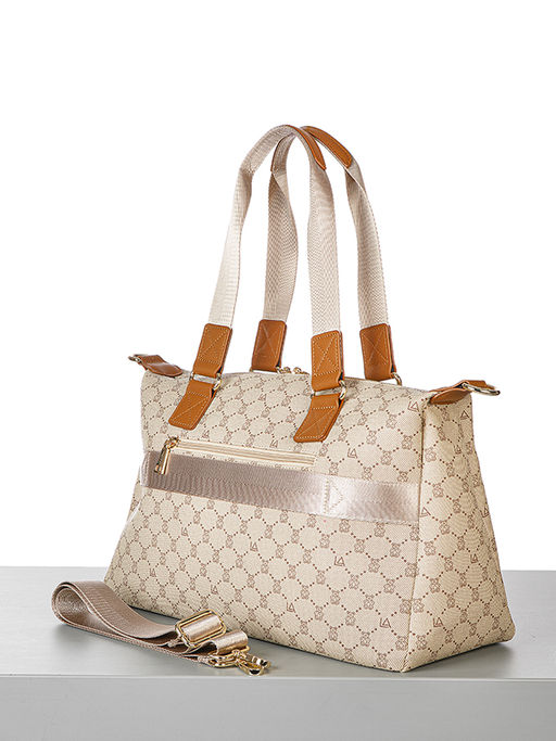 LACCOMA сумка AC89100-мишки бежевый эко кожа