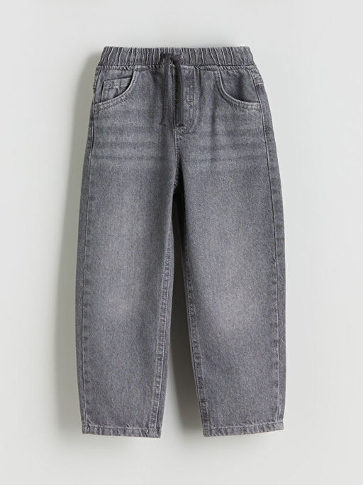 Beli Lastikli Erkek ?ocuk Jean Pantolon